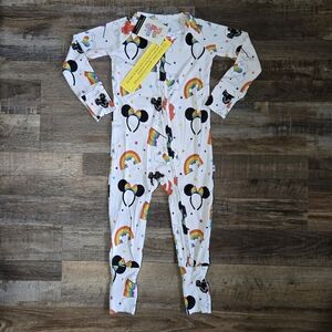 Made with Magic Disney Mickey Minnie Pride Zipper Bamboo PJs